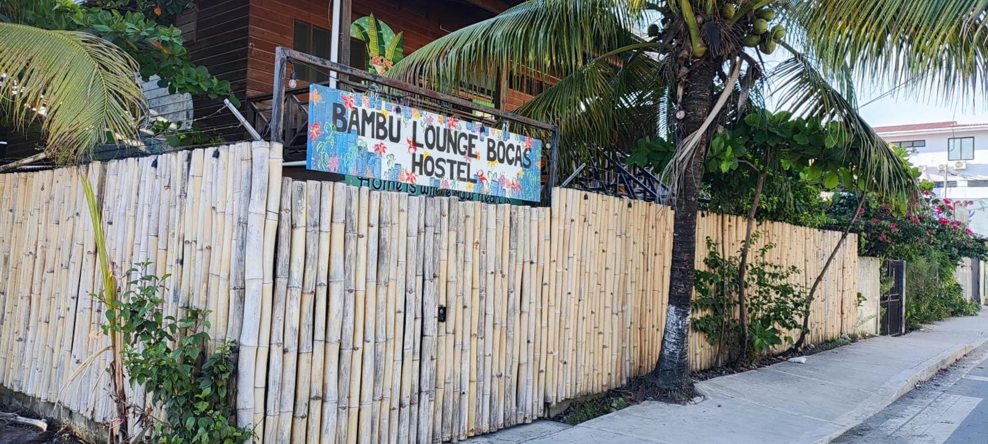 Bambu Lounge Bocas Hostel Bocas del Toro Exteriör bild